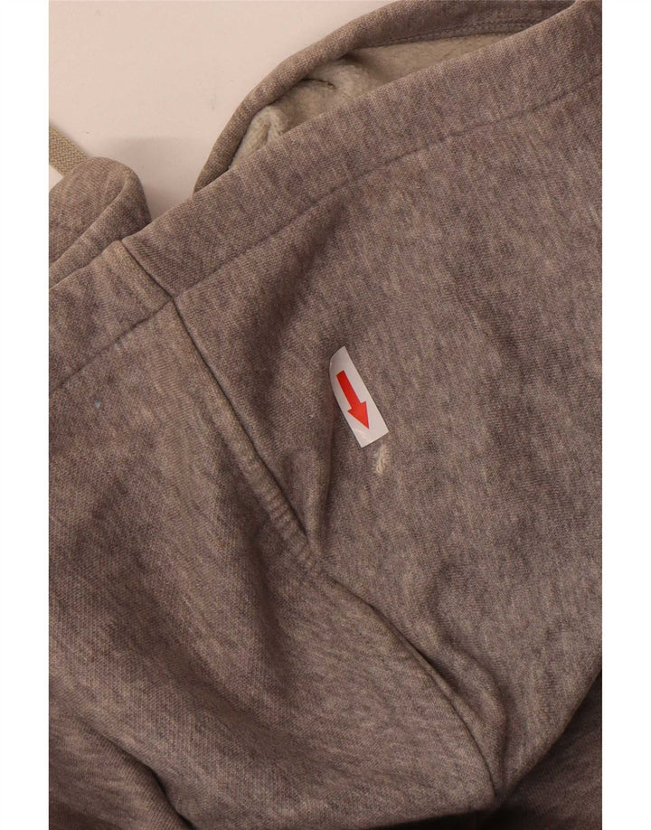 Puma Sweat à Capuche Graphic Zip Homme Gris Moyen Coton