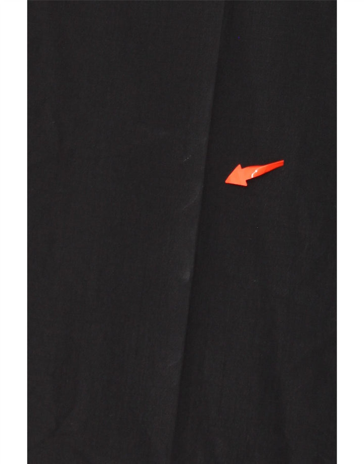 HUGO BOSS Pantalon de Costume Droit Femme W34 L31 Laine Vierge Bleu Marine