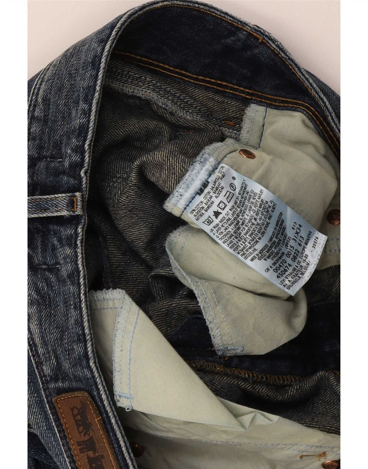 Levi's Jean Droit 470 Femme W31 L34 Bleu Coton