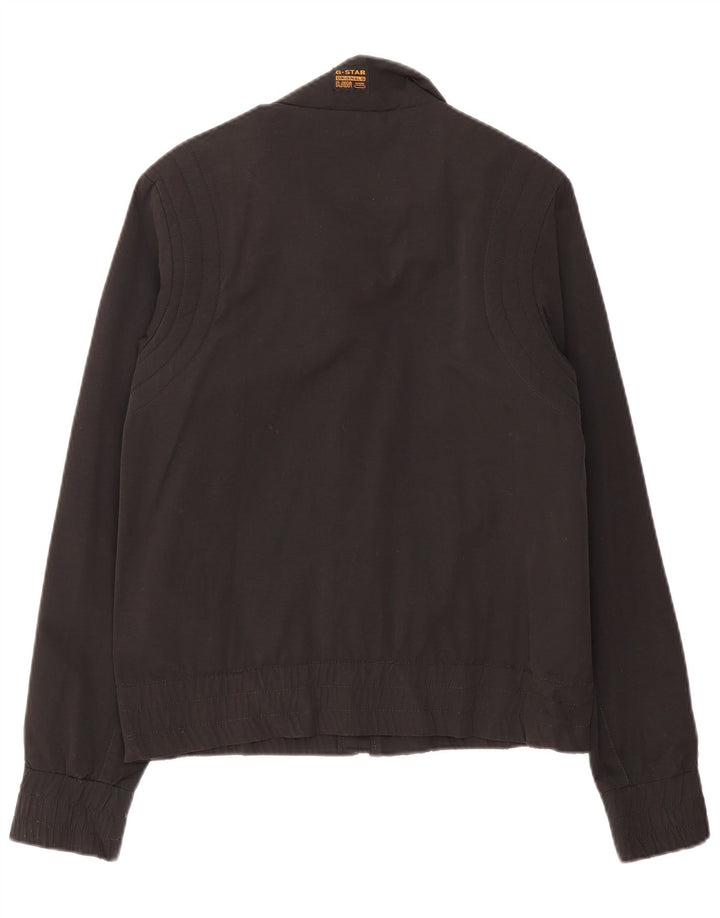 G-STAR Veste Bomber Femme UK 14 Coton Noir Moyen