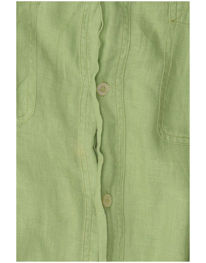 Trussardi Chemise à Manches Courtes Homme 2XL Vert