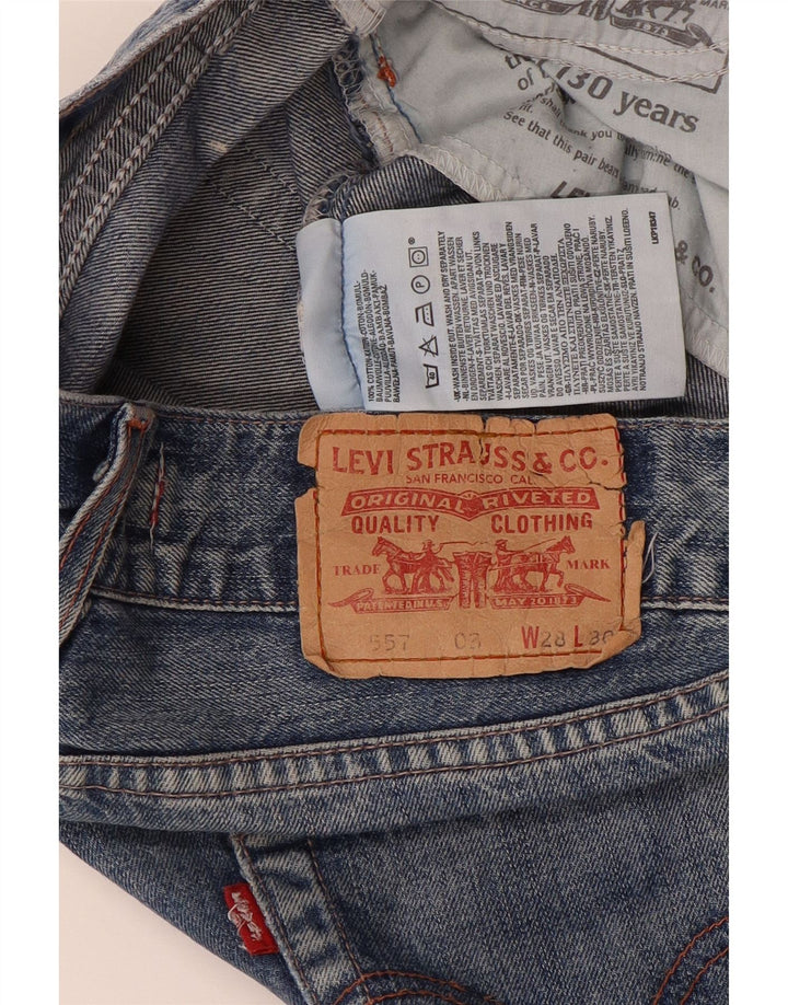 Levi's Jean Bootcut 557 Femme Bleu W28 L30 Coton