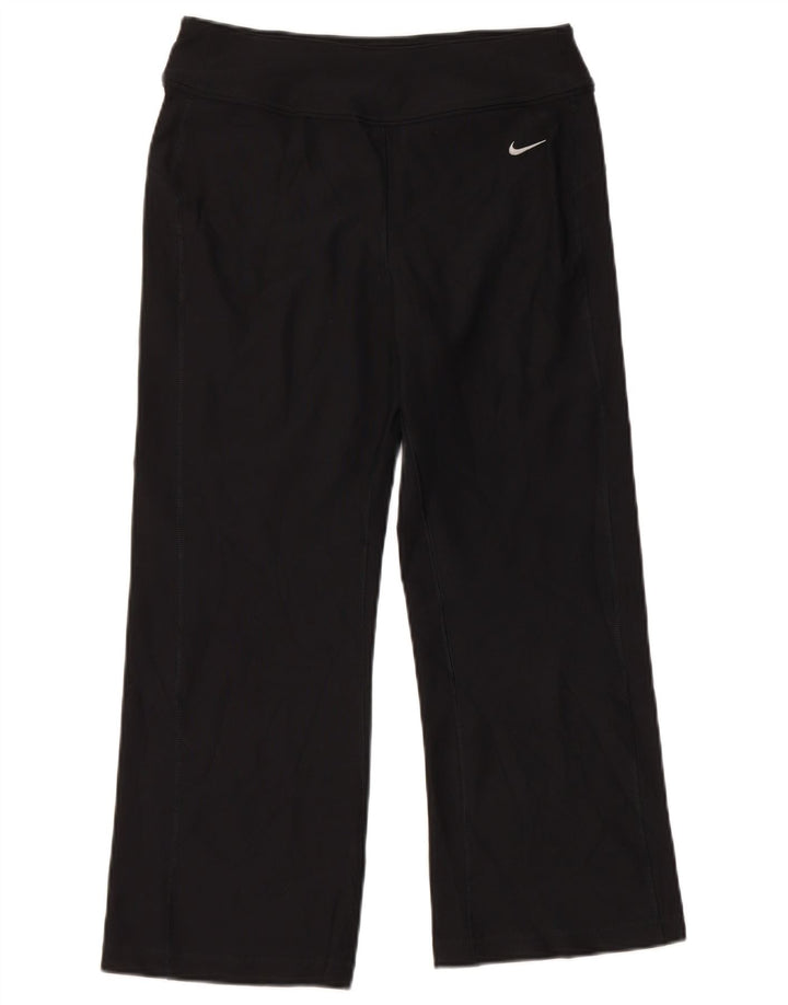Nike Pantalon de survêtement Capri pour femme US 4/6 Small Noir Polyester