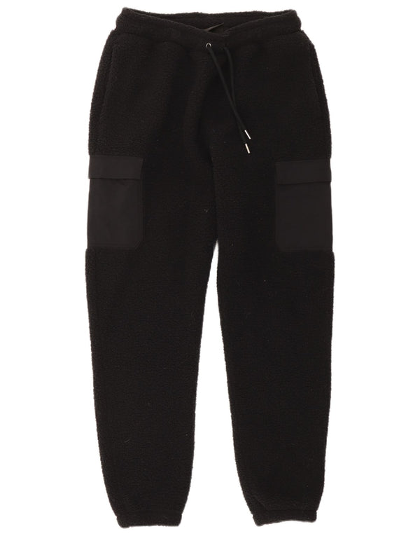 Jordan Pantalon de survêtement cargo en polaire pour femme UK 10 Petit Noir