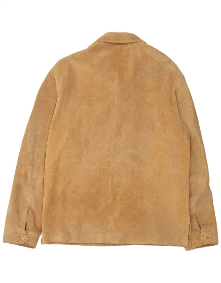 Conbipel Veste en Daim Homme IT 56 2XL Cuir Beige