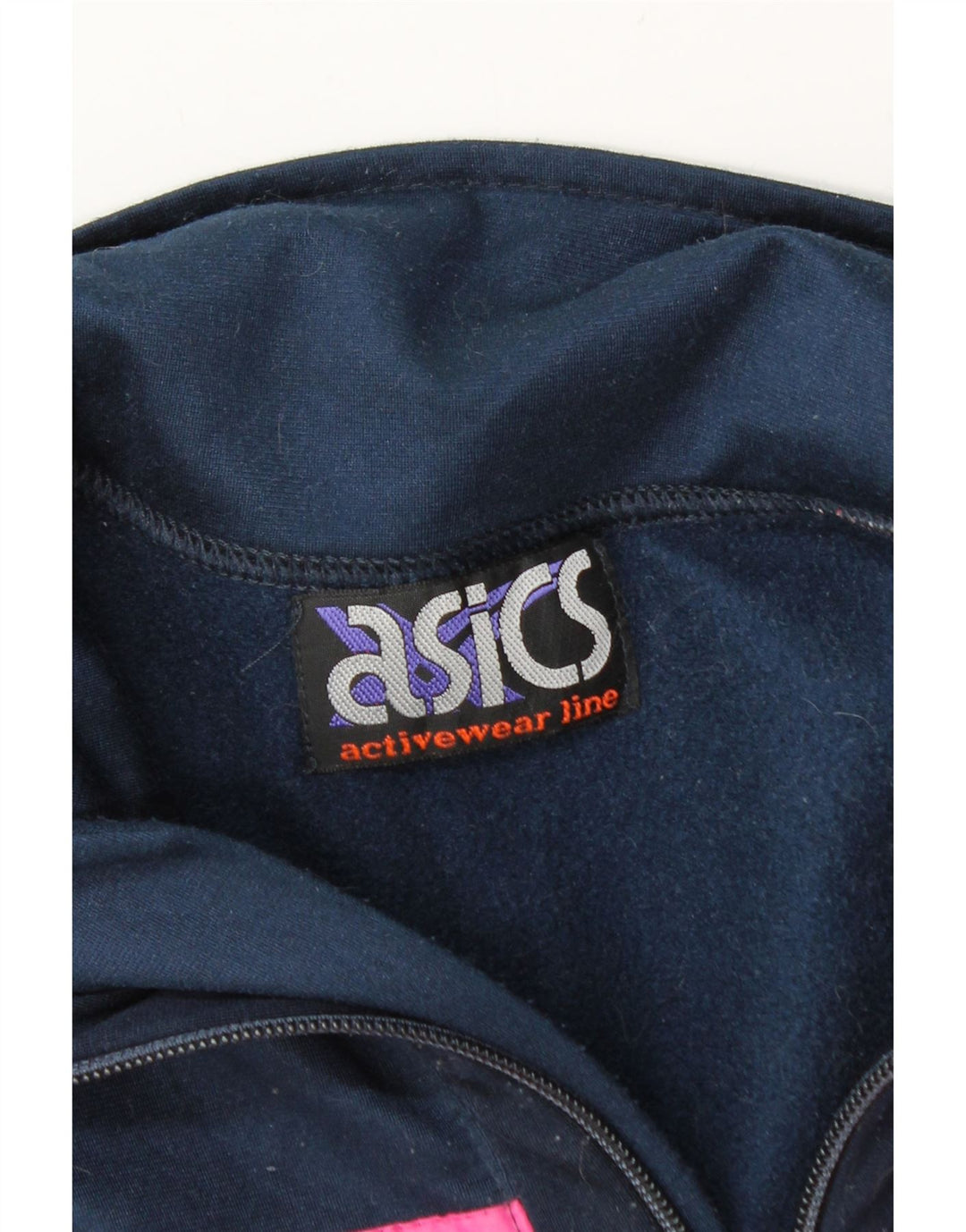 ASICS Sweat-shirt graphique à col zippé pour homme Gris moyen Colourblock