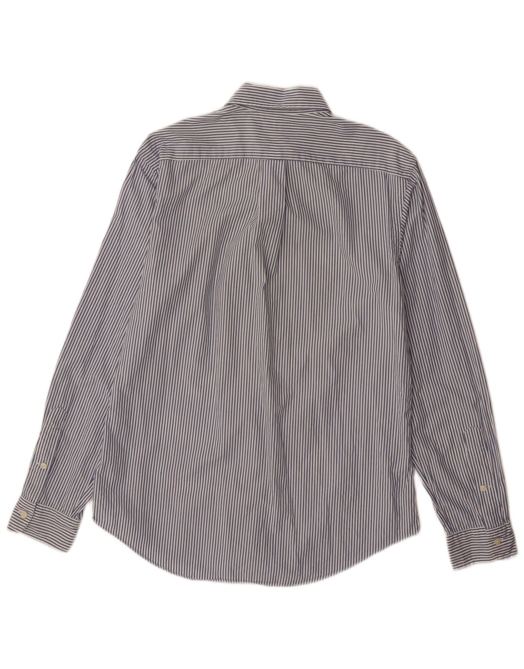 RALPH LAUREN Chemise Coupe Personnalisée Homme Bleu Moyen Rayé Coton