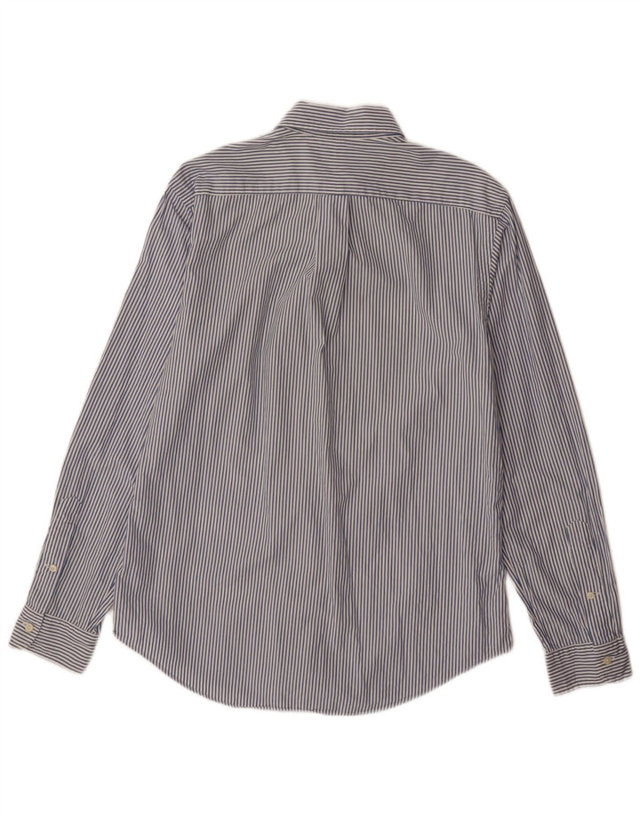 RALPH LAUREN Chemise Coupe Personnalisée Homme Bleu Moyen Rayé Coton