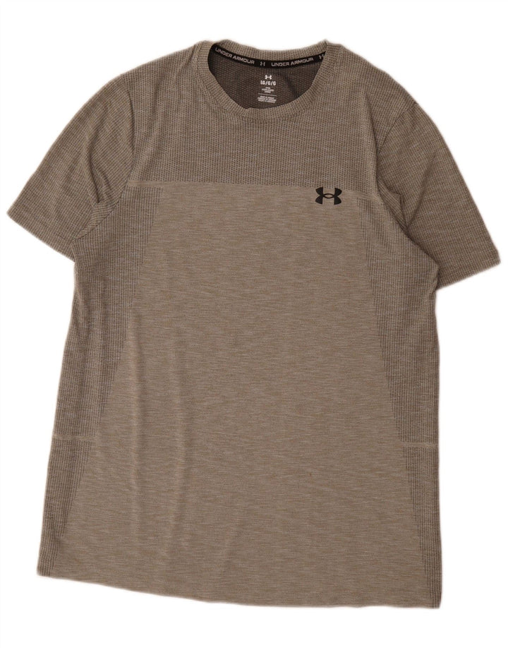 Under Armour T-Shirt Homme Haut Large Gris Moucheté