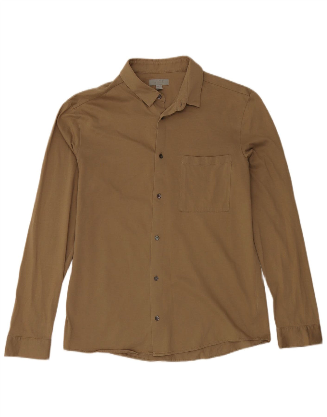 Cos Chemise Homme Kaki Moyen Coton