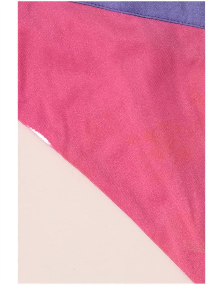 ASICS Veste de survêtement graphique pour femme IT 46 Large Rose Colourblock