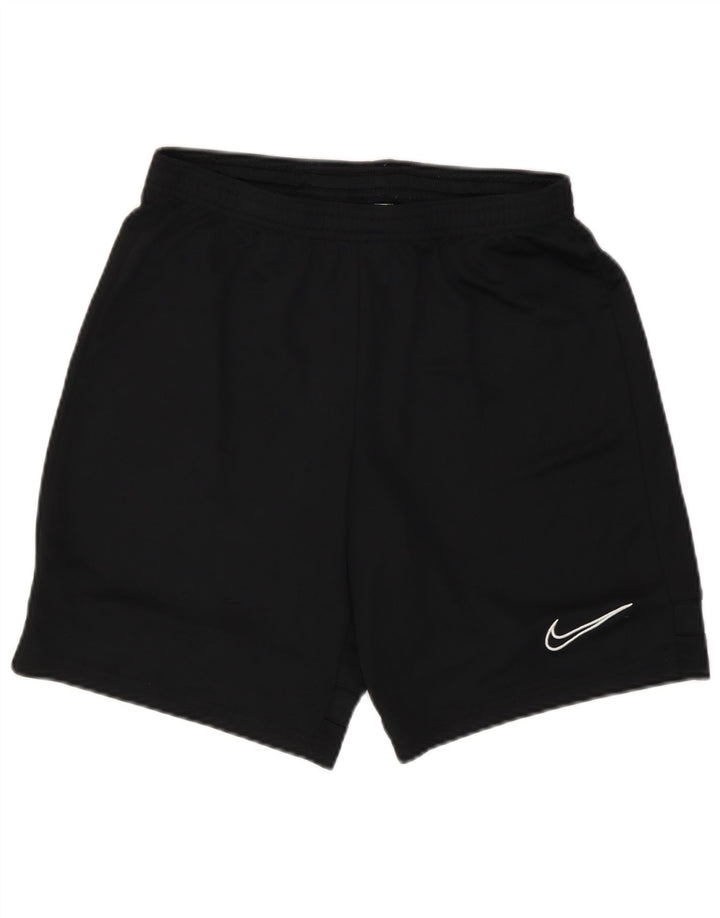 Nike Short de sport Dri Fit pour homme UK 10 Petit Noir Polyester