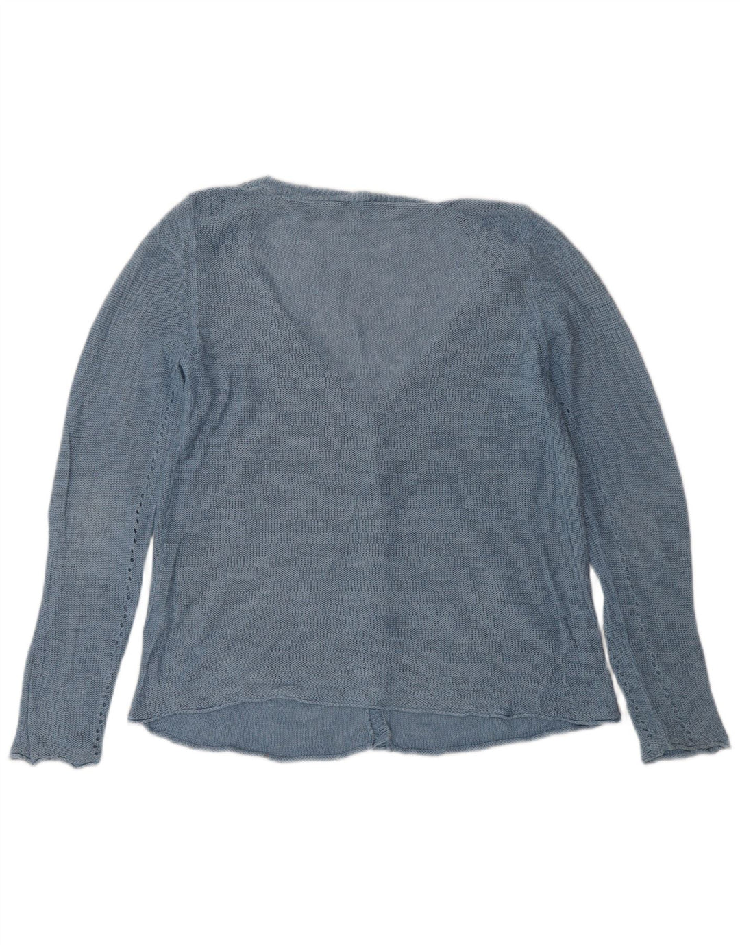 WHITE STUFF Cardigan pour femme UK 10 Petit lin bleu
