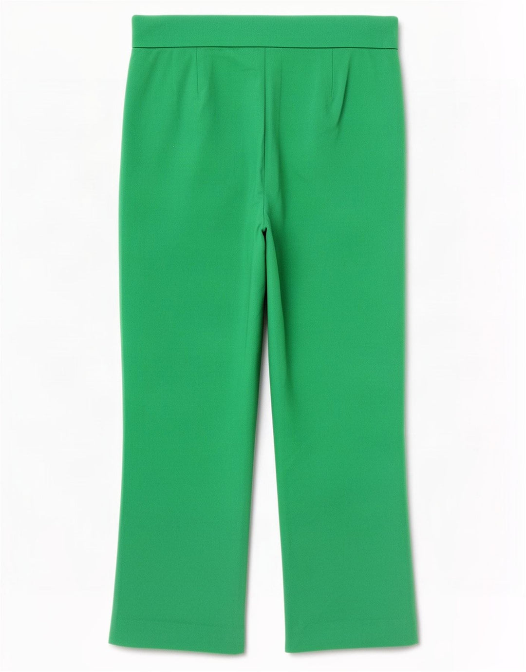 Pantalon Capri Femme Zara Petit W26 L22 Vert