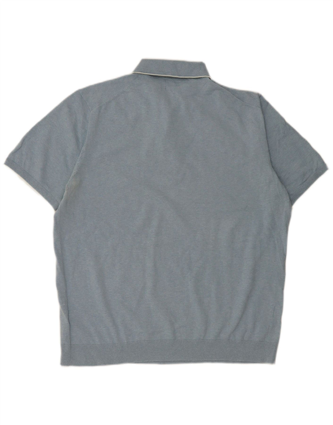 Marks & Spencer Polo Homme XL Bleu Coton