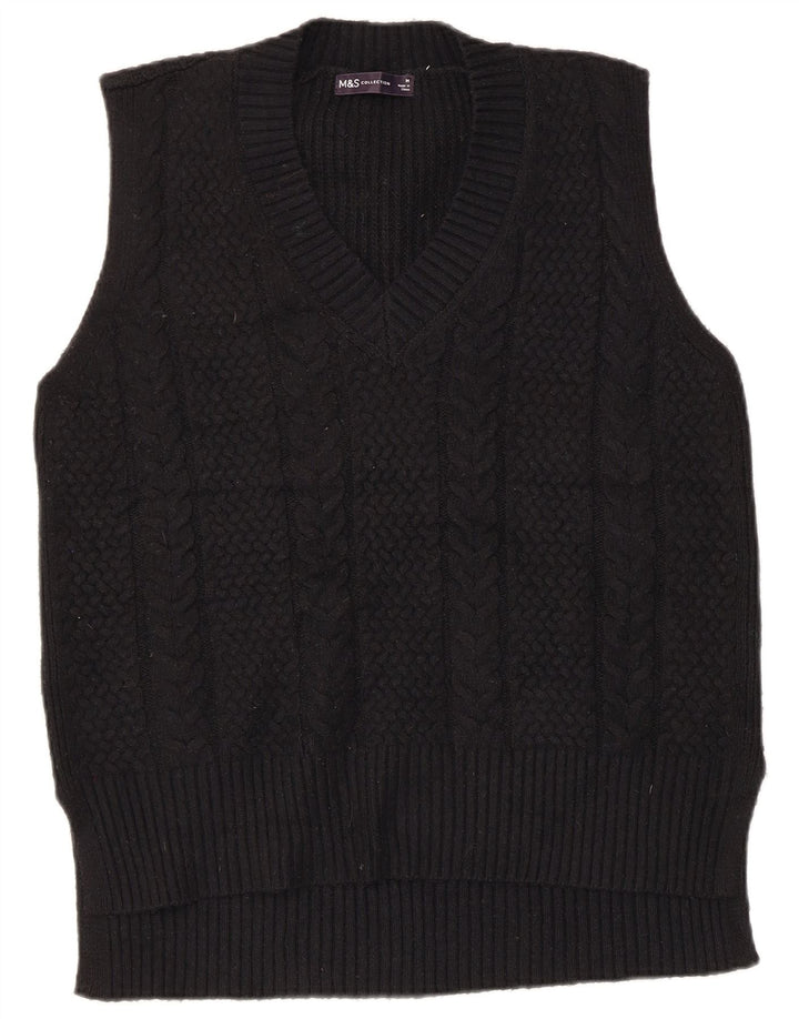 Marks & Spencer Débardeur Gilet Homme Bleu Marine Moyen Polyester