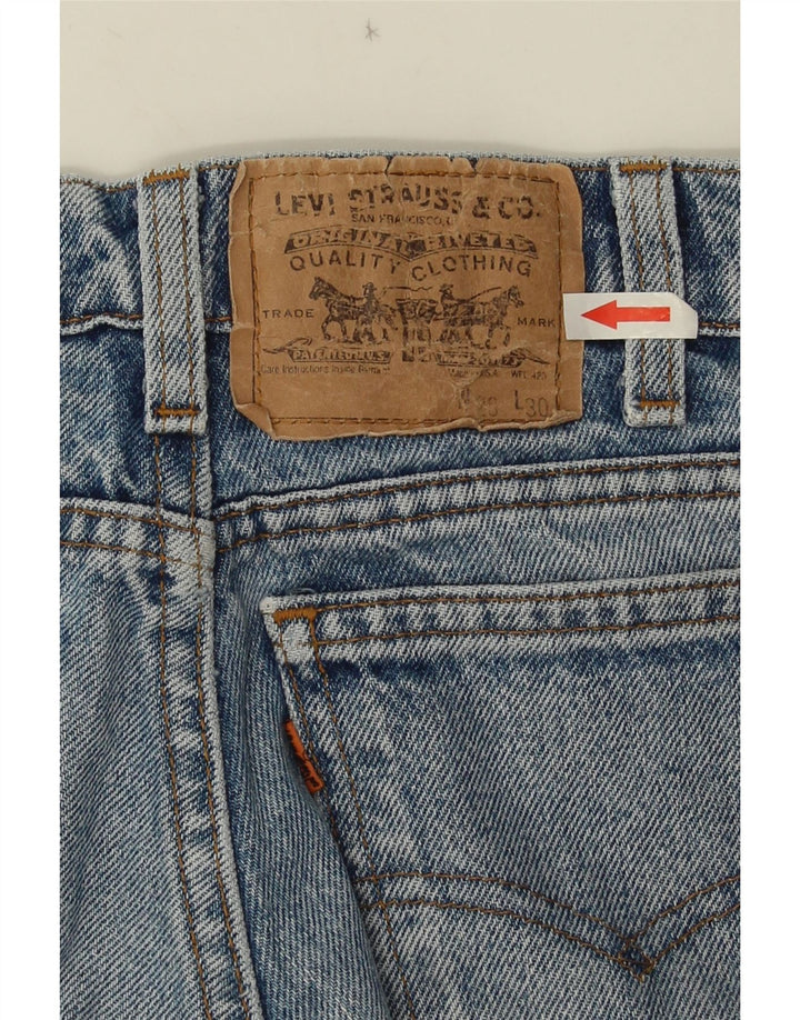 LEVI'S Jean Fuselé Femme W28 L30 Bleu Coton