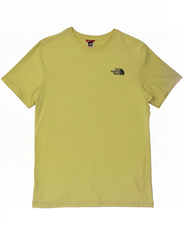 The North Face T-Shirt Homme Haut Jaune Moyen Coton
