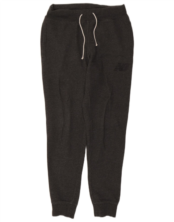 New Balance Pantalon De Survêtement Joggers Homme Gris Moyen Coton