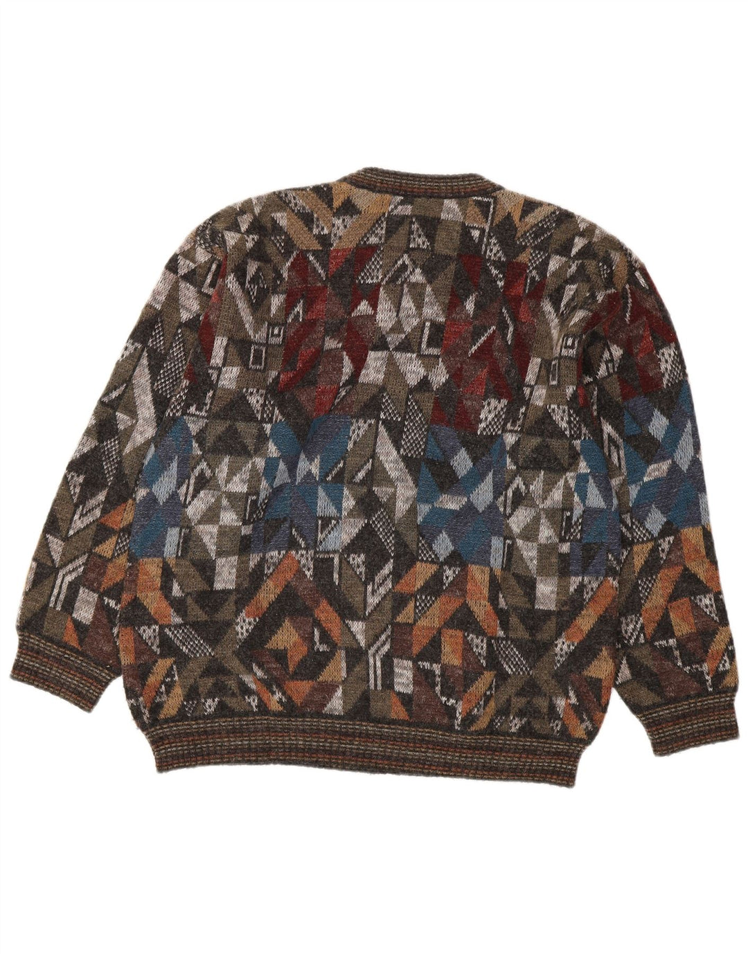 Suspense Pull à col rond pour homme IT 48 Medium Multicolore Géométrique