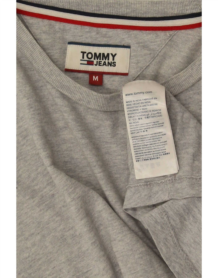 Tommy Hilfiger T-Shirt Homme Gris Moyen Coton
