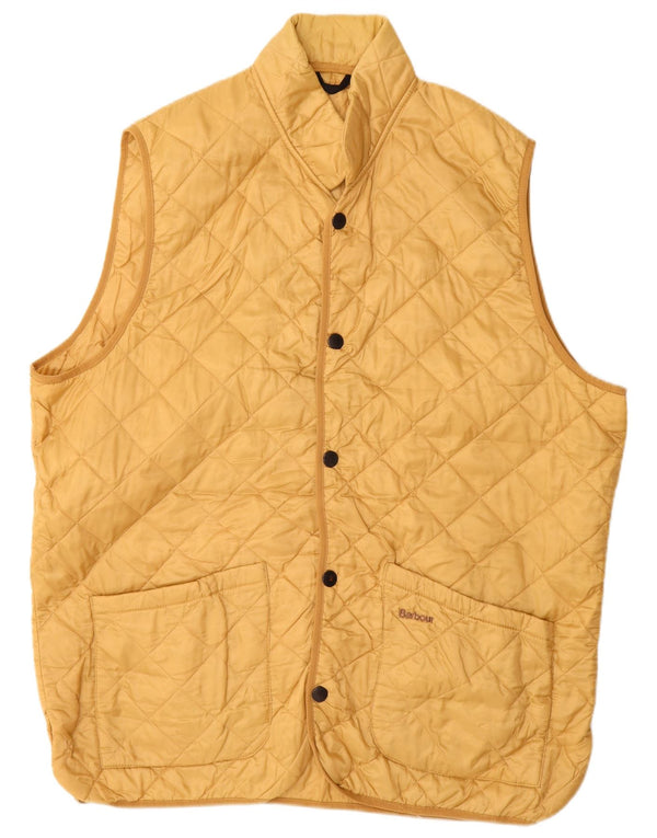 Barbour Gilet matelassé pour hommes UK 44 2XL Beige Polyamide