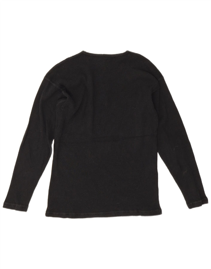 LEE Haut Homme Manches Longues Coton Noir Moyen