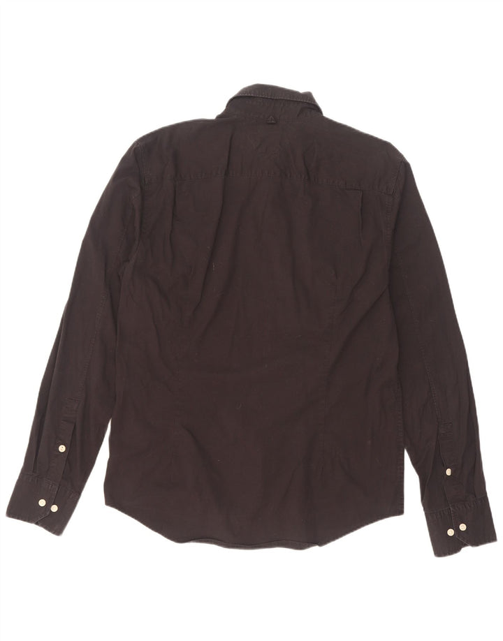 Tommy Hilfiger Chemise Homme Large Noir Coton