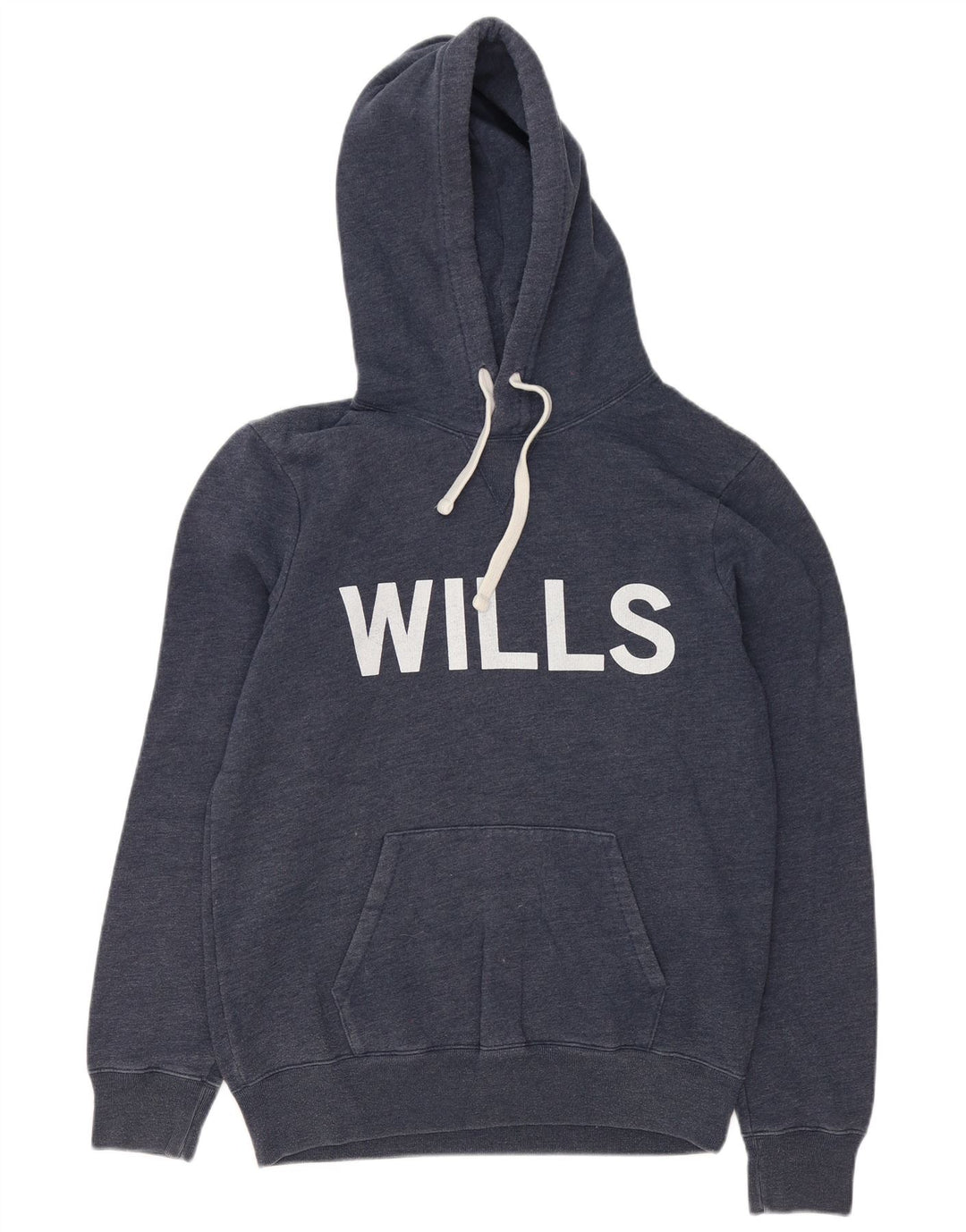 Jack Wills Pull à capuche graphique pour homme en coton bleu marine moyen