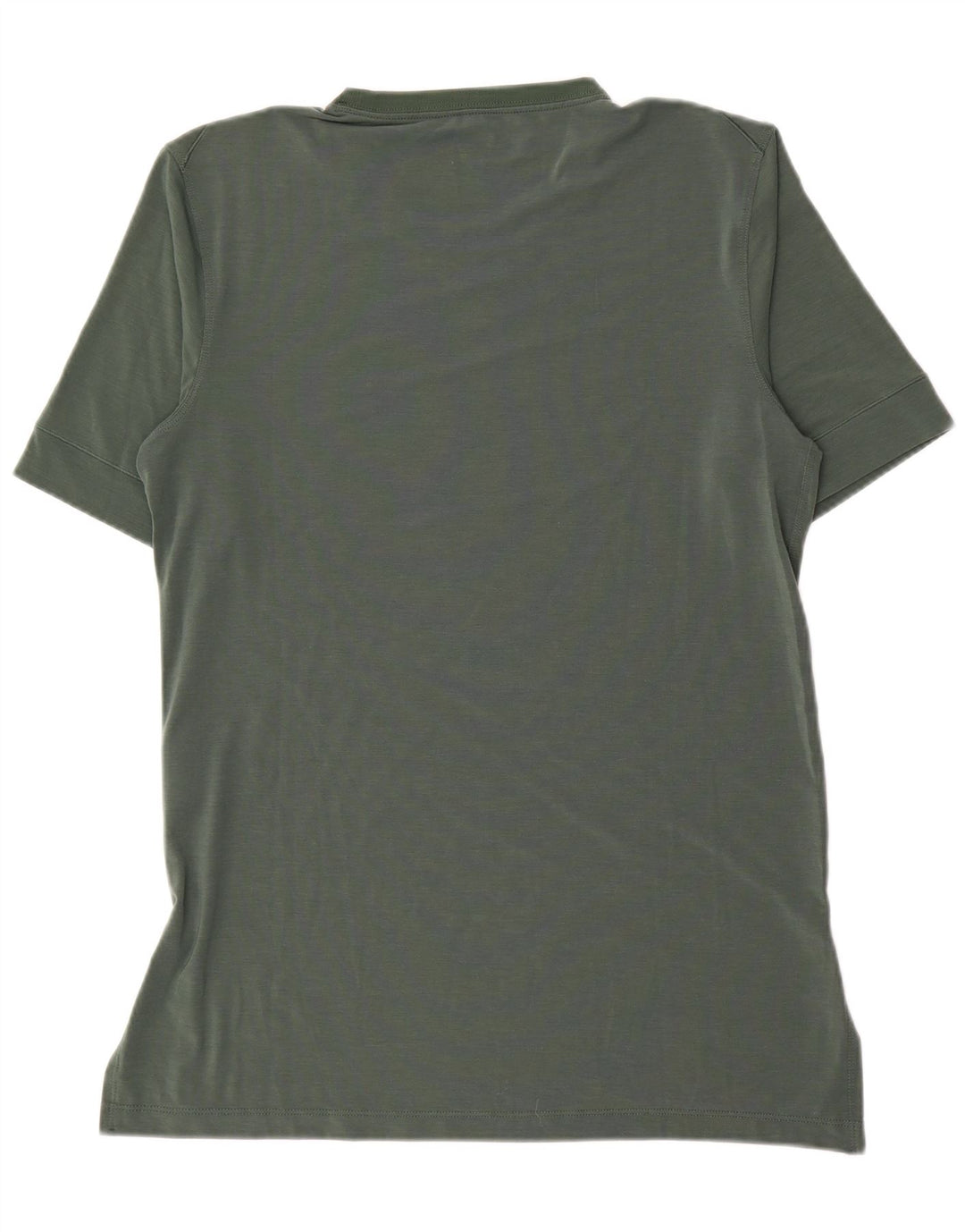 Nike Homme Dri Fit T-Shirt Haut Vert Moyen Polyester