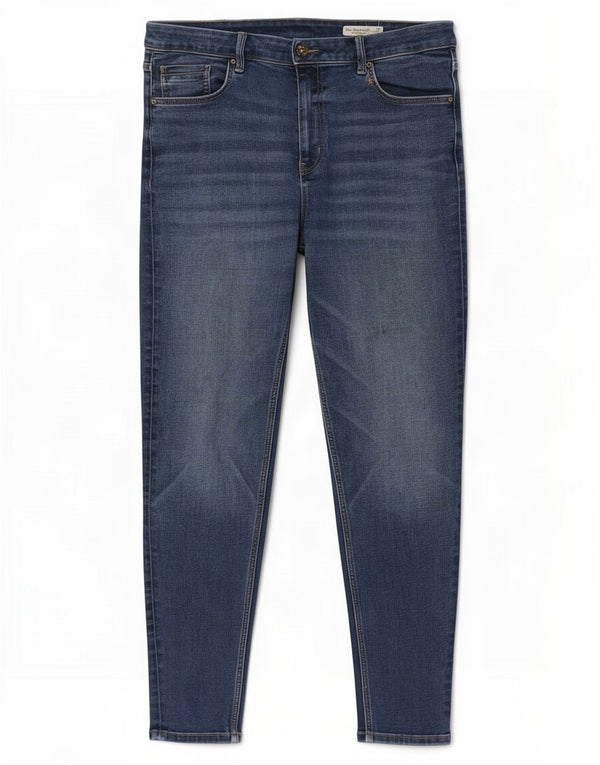 Marks & Spencer Jean skinny Ivy pour femme UK 20 2XL W38 L28 Bleu coton