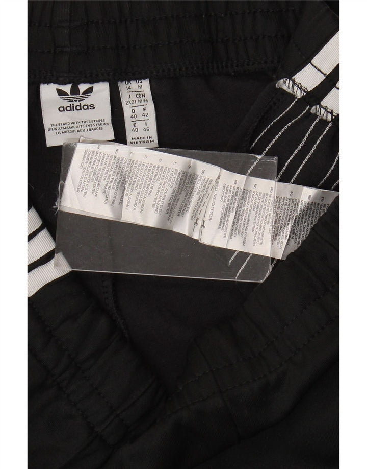 Adidas Pantalon de survêtement pour femme UK 14 Medium Noir Polyester