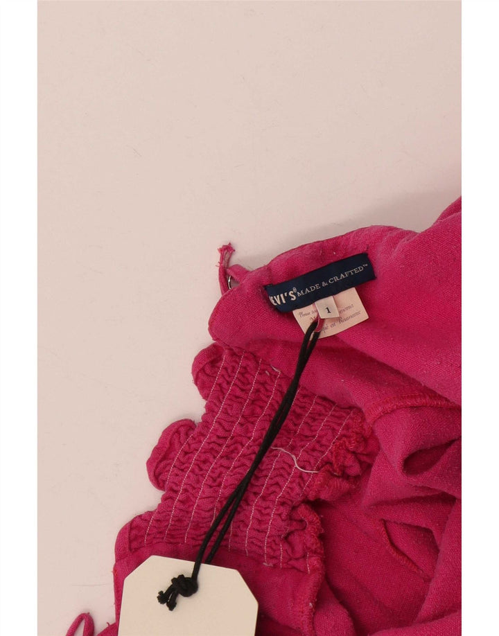 Levi's Débardeur Crop Femme US 1 XS Rose