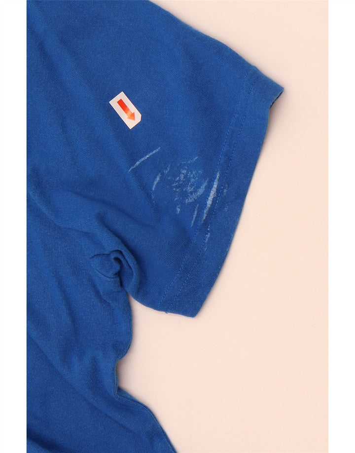 Jack Wills T-shirt coupe classique pour homme en coton bleu moyen