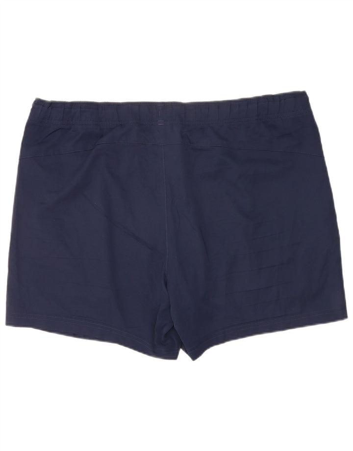 Puma Short de Sport Homme Bleu Marine Large