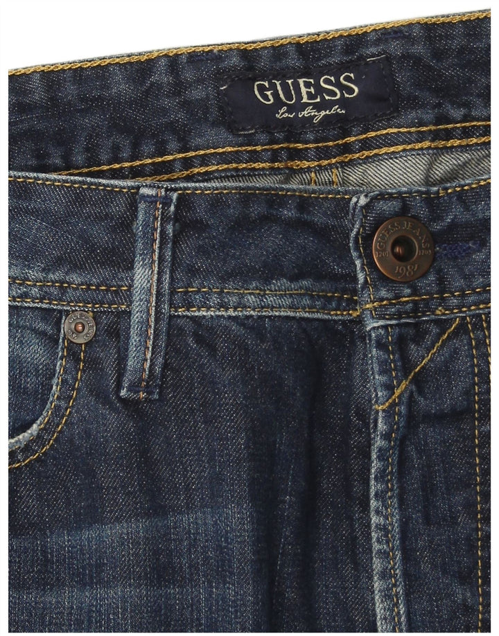 Guess Jean Rebel Regular Droit Homme W34 L34 Bleu