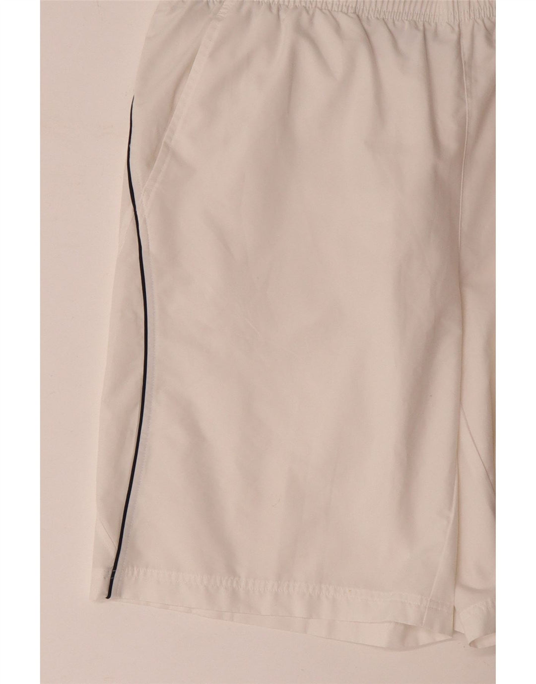 Short de sport Nike pour hommes, grand, blanc, polyester