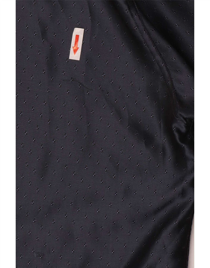 Equivoco Chemise Homme Taille 15 3/4 Acétate tacheté bleu marine moyen