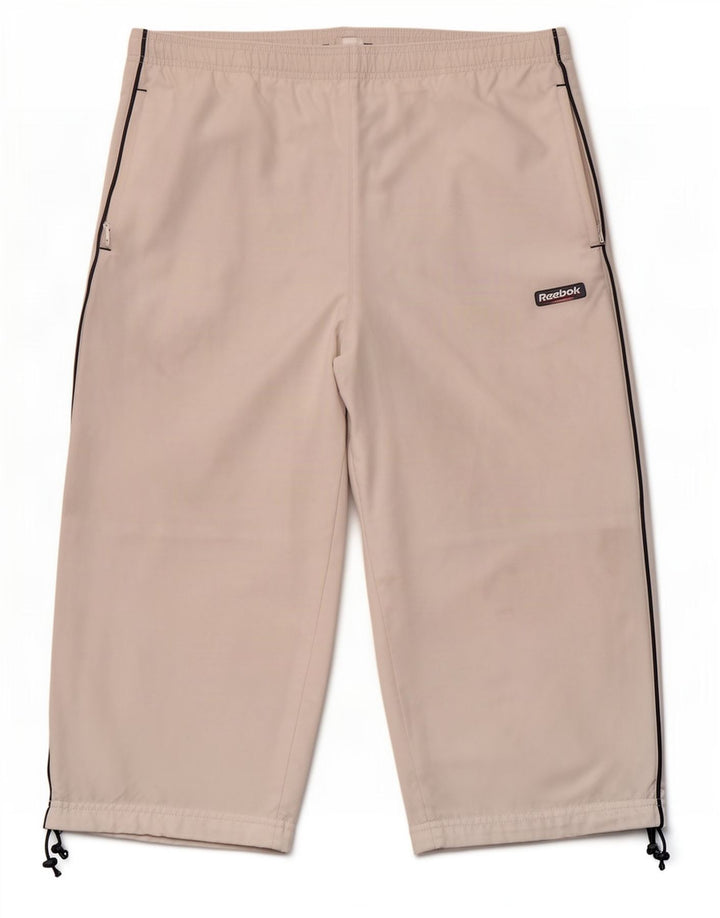 Reebok Bermuda Sport Short Homme Blanc Petit Polyester