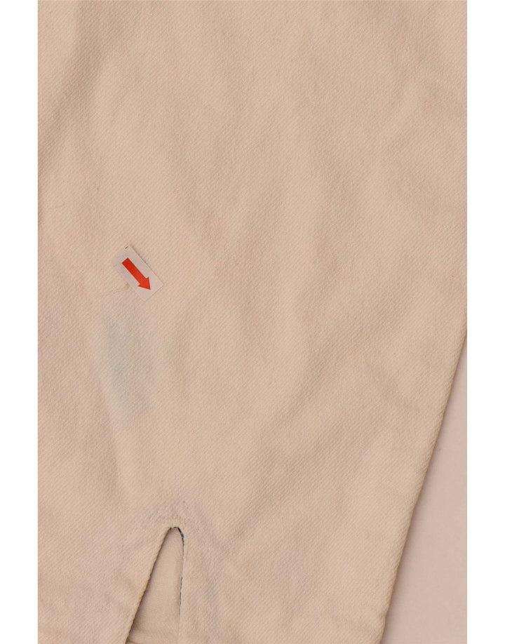 POP 84 Pantalon Casual Fuselé Homme W32 L29 Beige Elasthanne