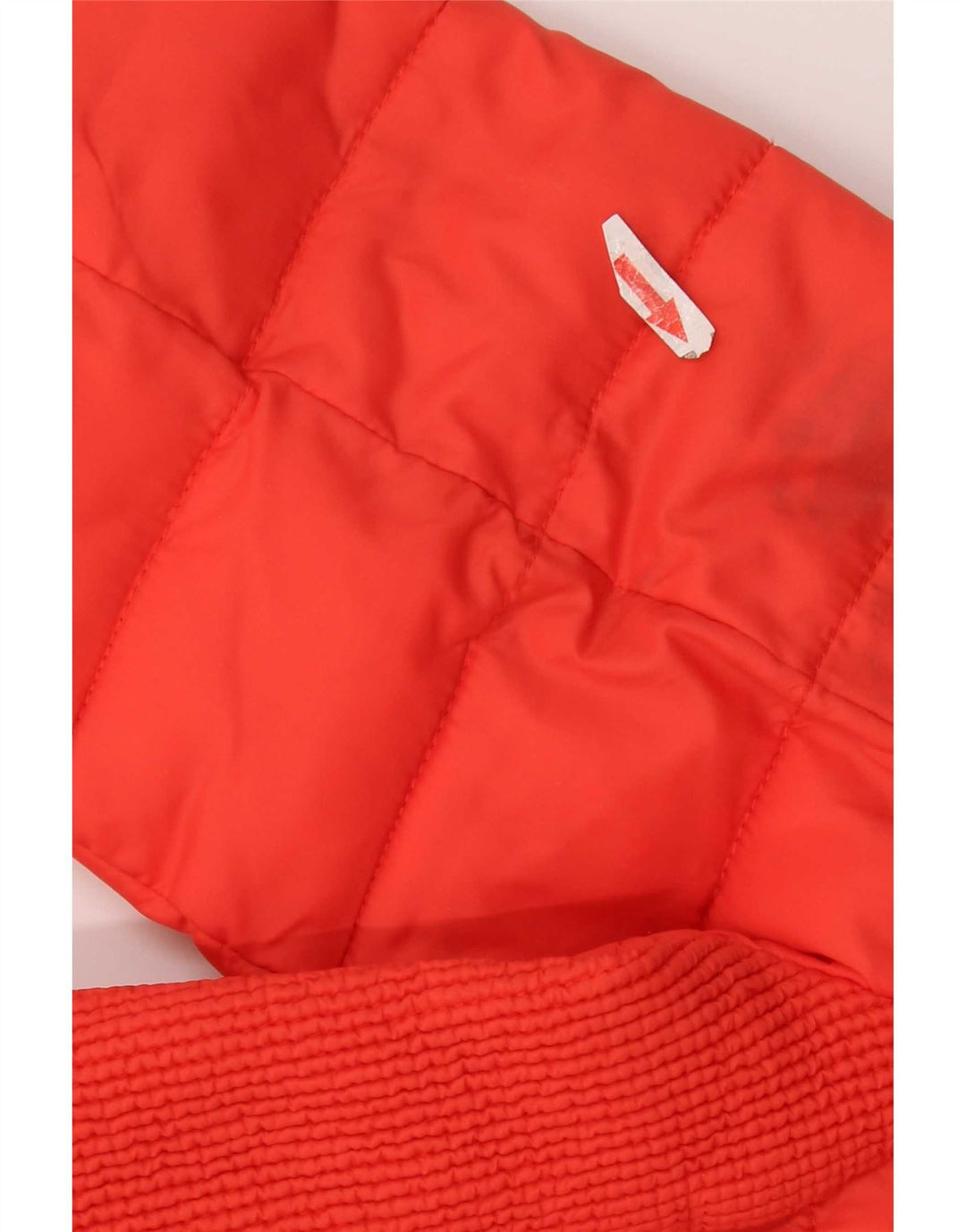 Superdry Veste matelassée à capuche pour femme UK 18 XL Nylon rouge