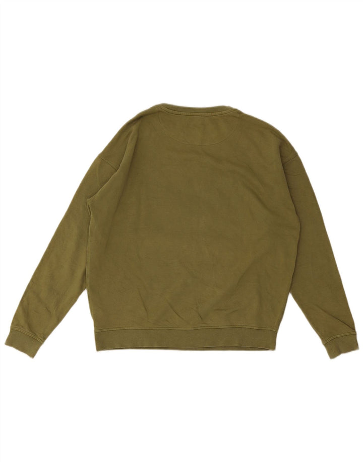 Marks & Spencer Sweat-Shirt Graphique Garçon 13-14 ans Kaki Coton
