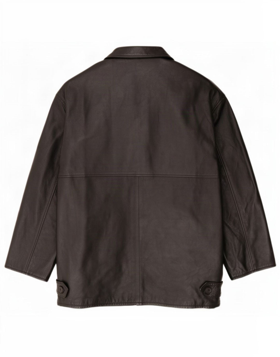 veste en cuir homme vintage IT 52 XL Noir
