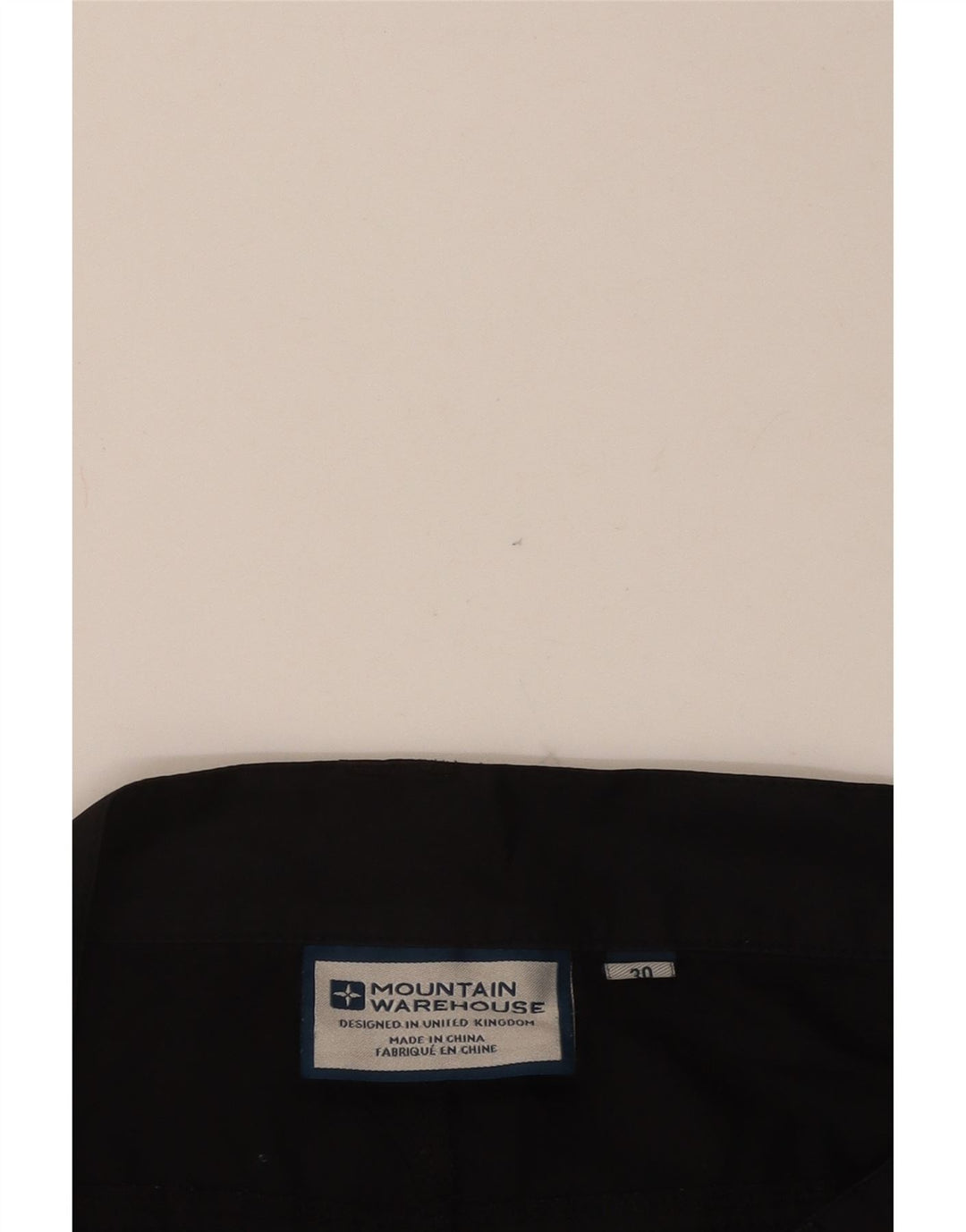 Mountain Warehouse Short cargo pour homme W30 en polyester noir moyen