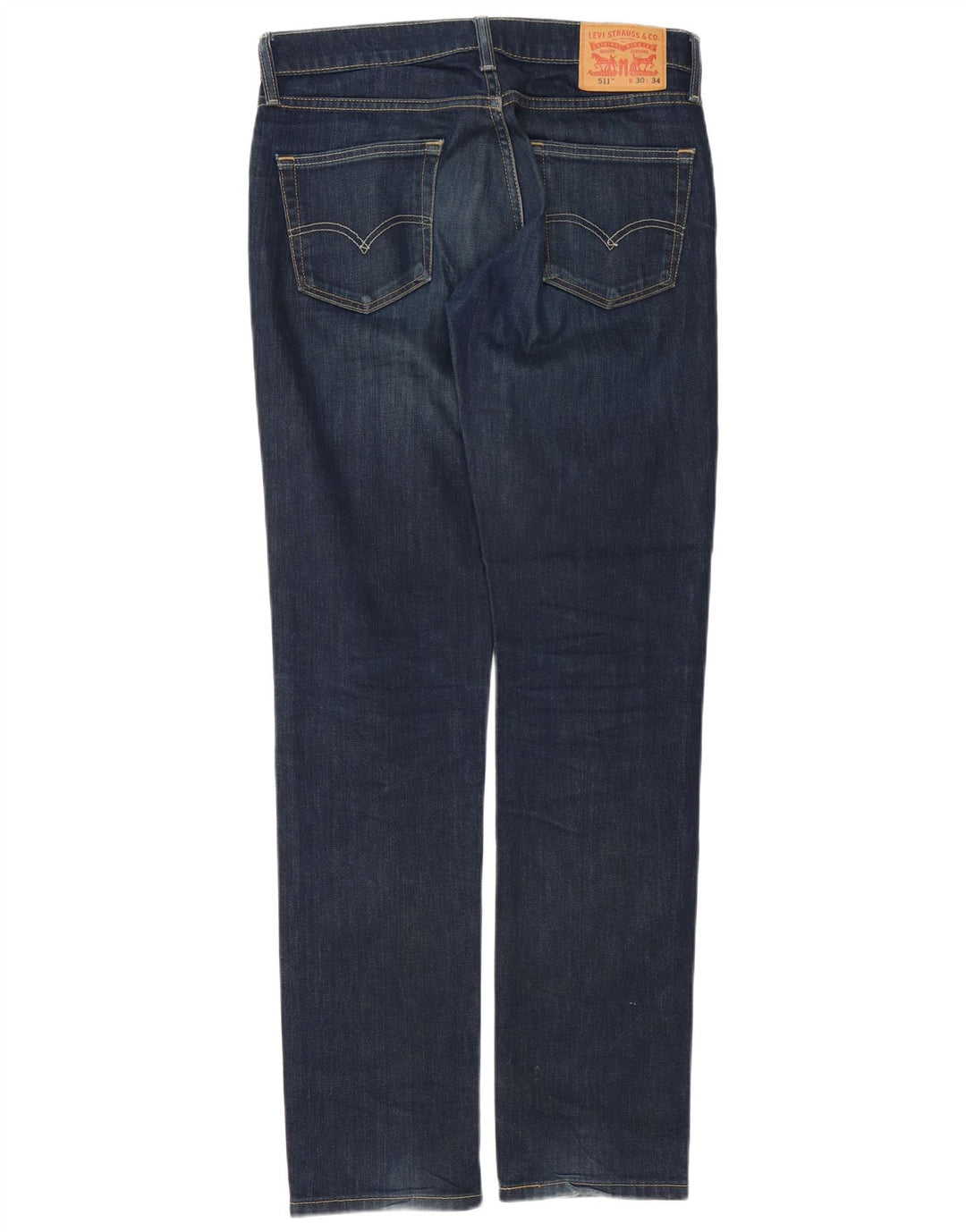 LEVI'S Jean Slim 511 Homme W30 L34 Bleu Marine Coton