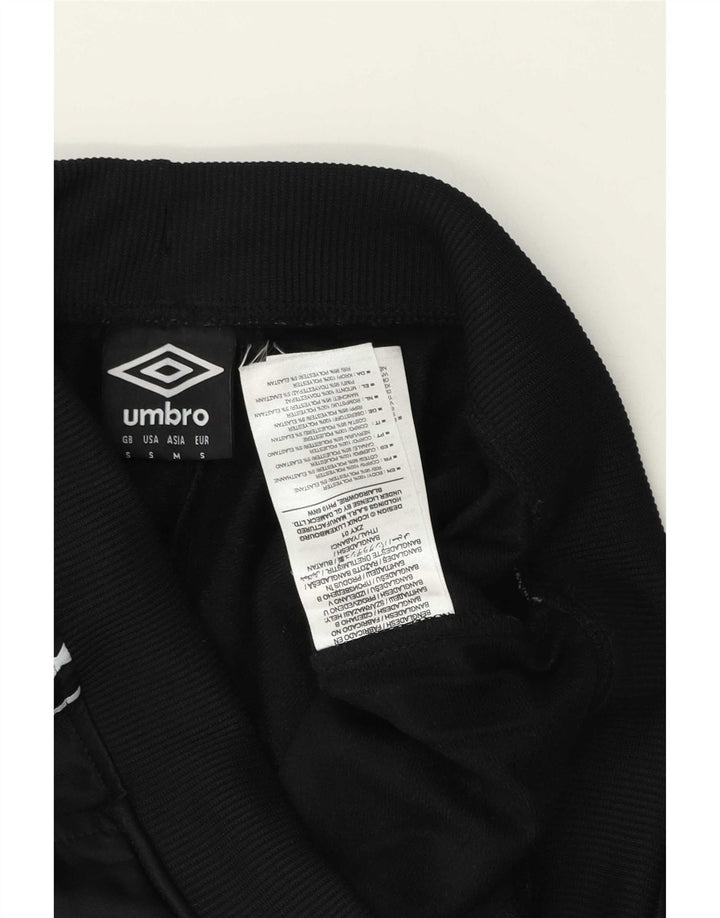 Umbro Pantalon de Survêtement Graphique Homme Joggers Petit Noir Polyester