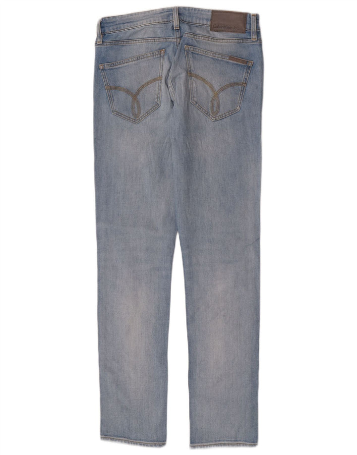 Calvin Klein Jean Slim Homme W31 L32 Bleu Coton