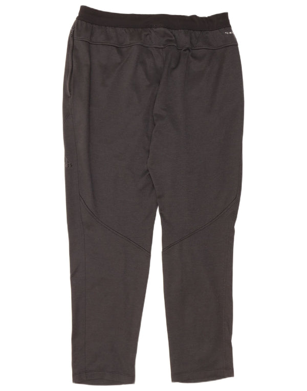 Adidas Pantalon de survêtement Climawarm pour homme Large Noir Polyester