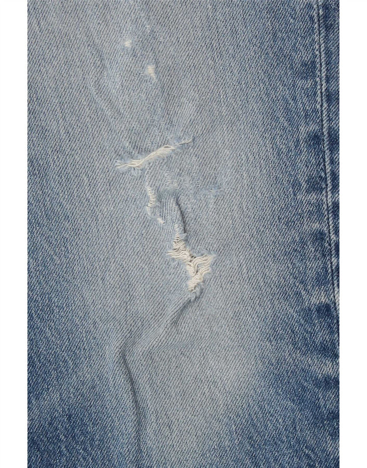 Levi's Jean droit vieilli W32 L30 homme bleu coton