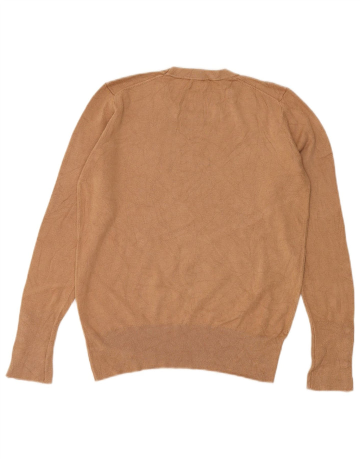 Zara Pull ras du cou pour femme UK 12 Marron moyen